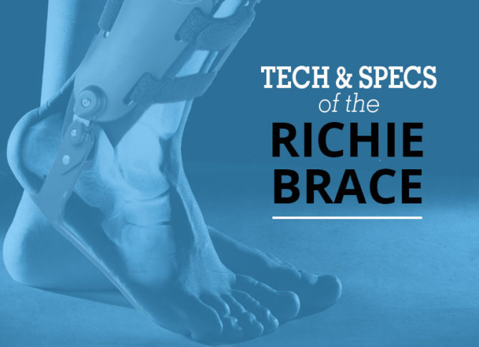 Richie Brace with Restricted Hinge Pivot