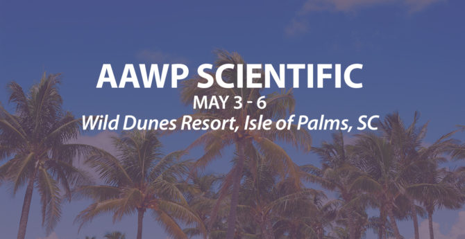 Check us out at the The AAWP Scientific Conference!