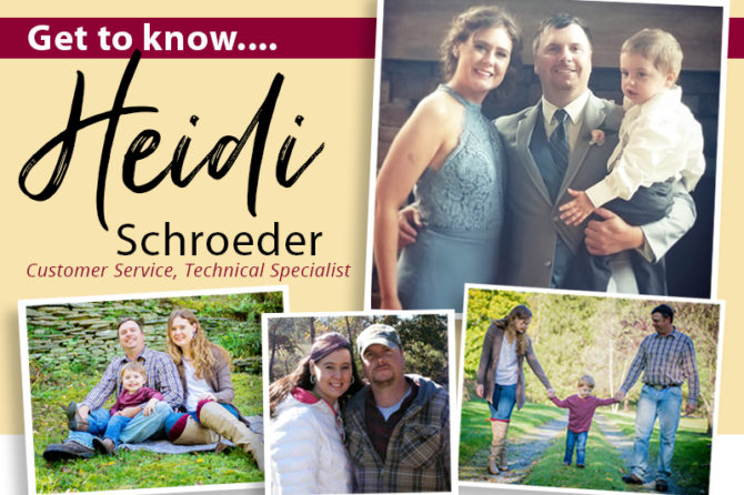 Get to Know Heidi Schroeder